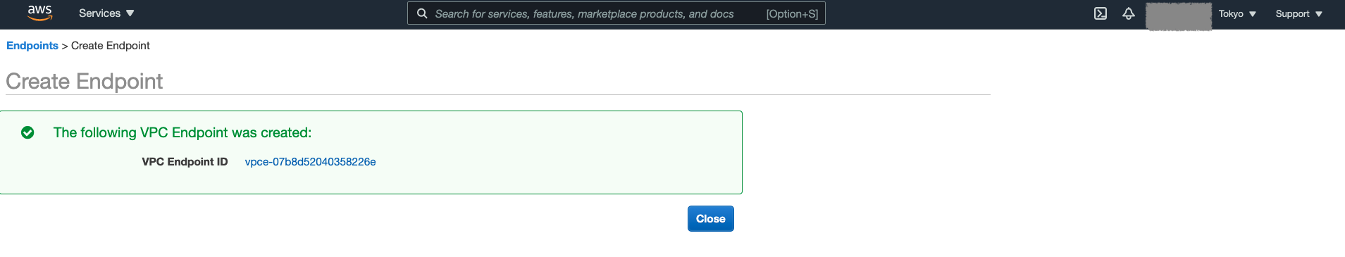 AWS Glue VPC Endpoint